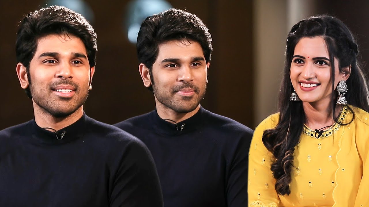 Allu Sirish says he is innocent in his childhood | Urvasivo Rakshasivo ...