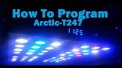 How To Program Your Arctic-T247