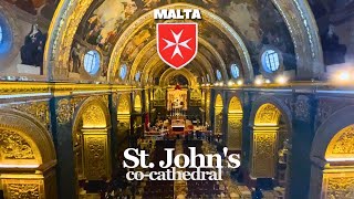 St. Johns Co-Cathedral Valletta, Malta Tour April 2023
