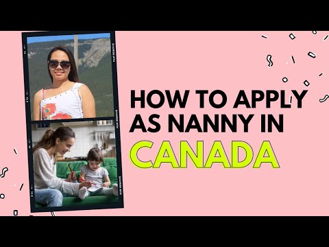 乳母および介護者としてカナダで仕事を見つける方法