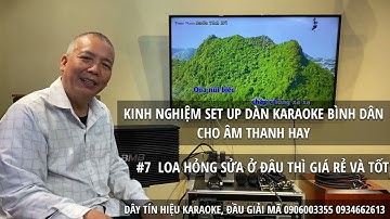 #07. Giới thiệu địa chỉ sửa chữa loa uy tín Hà Nội - giá rẻ, chất lượng