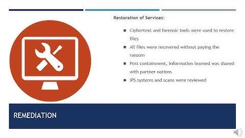 UMUC CYB 670 / 9043 Lessons Learned Briefing