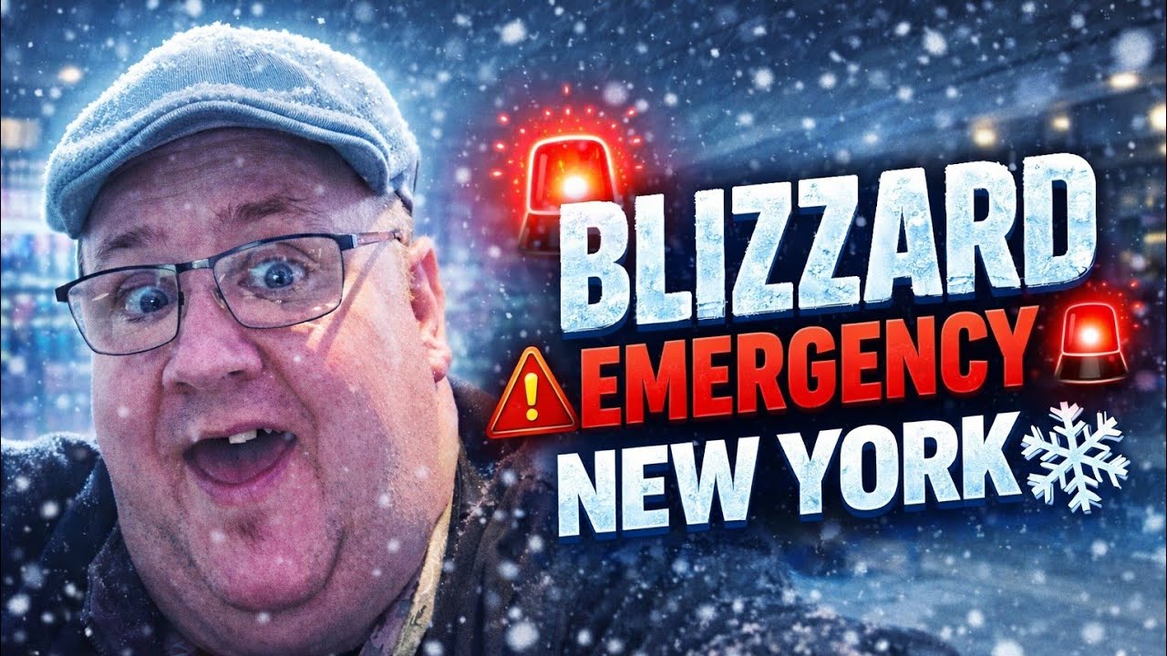 ️🚨 STATE OF EMERGENCY VIBES – Racing the Blizzard in New York 🏪⚠️ - YouTube
