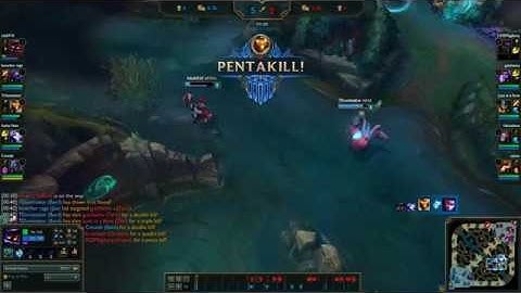 BARD PENTA KILL!!!!! LVL 1 Invade