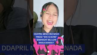 Ketika April Nyanyi She Is Gone Nada Tunggi dangdutacademy7 indosiar