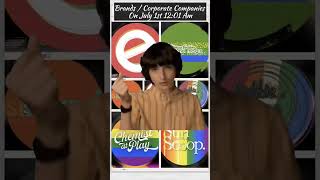 corporate companies after pride month 🙂🤣 #trending #lgbt #pride #pridemonth #tiktok #viral #shorts