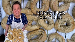 Nonna Pia's Hometown Classic, Ciamelle! (Bread Donuts)