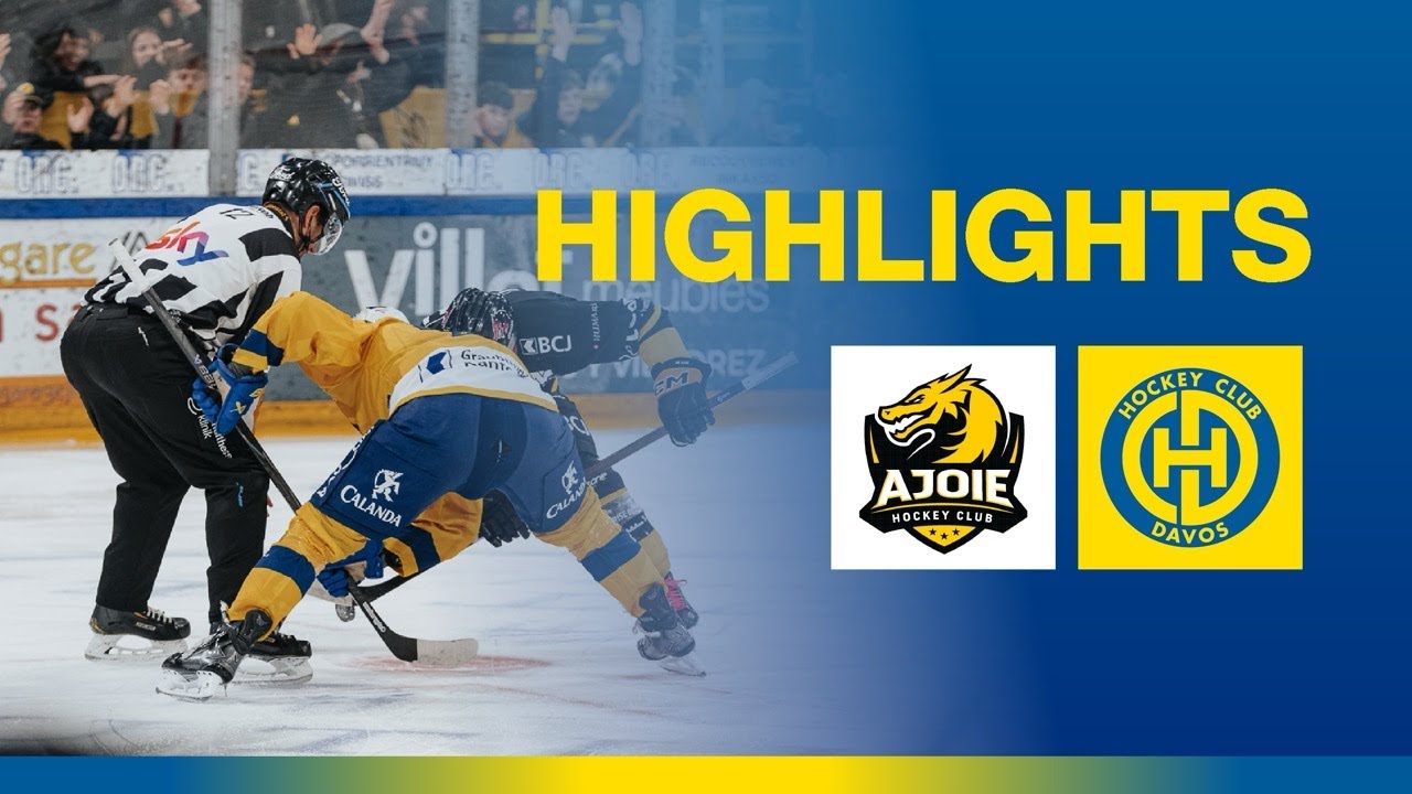 Highlights | HC Ajoie vs. HCD