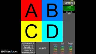 2x2 (Finger Size 2) Loopover World Record! (0.000)
