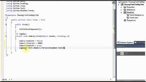 C# - Demo chương trình hẹn giờ tắt máy