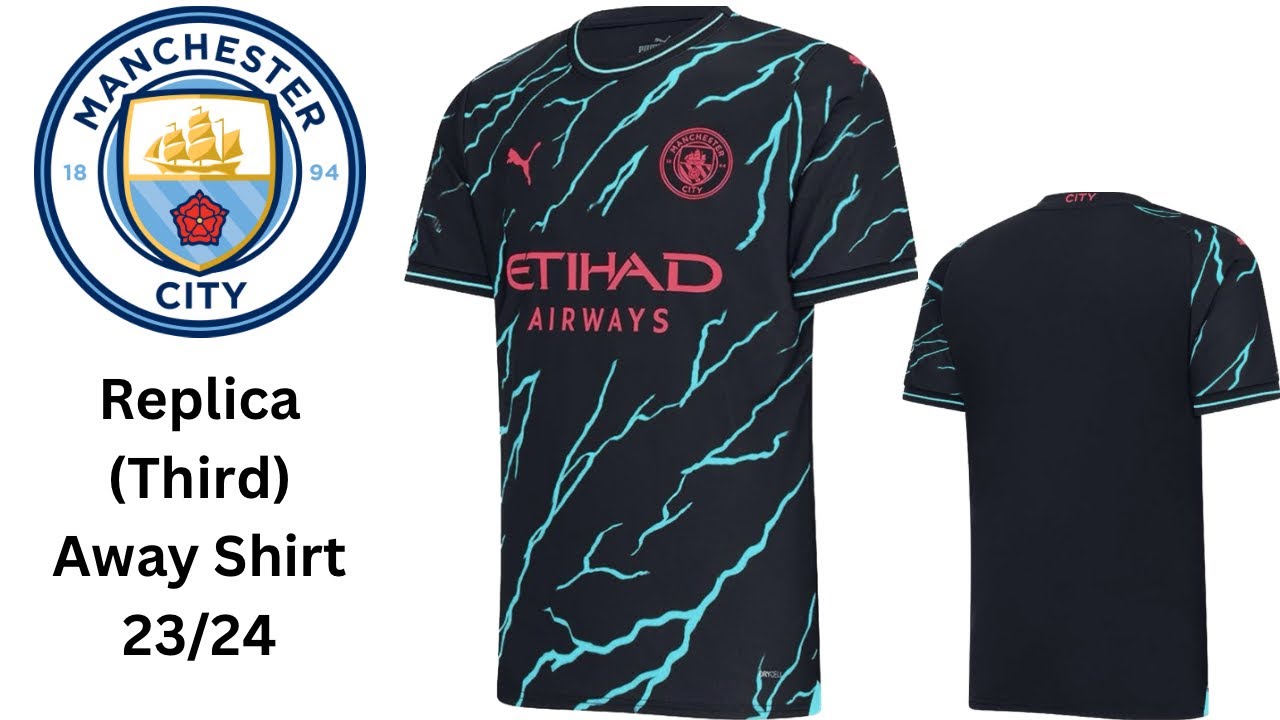 Manchester City 23/24 Away Third Shirt - Replica | QUICK LOOK