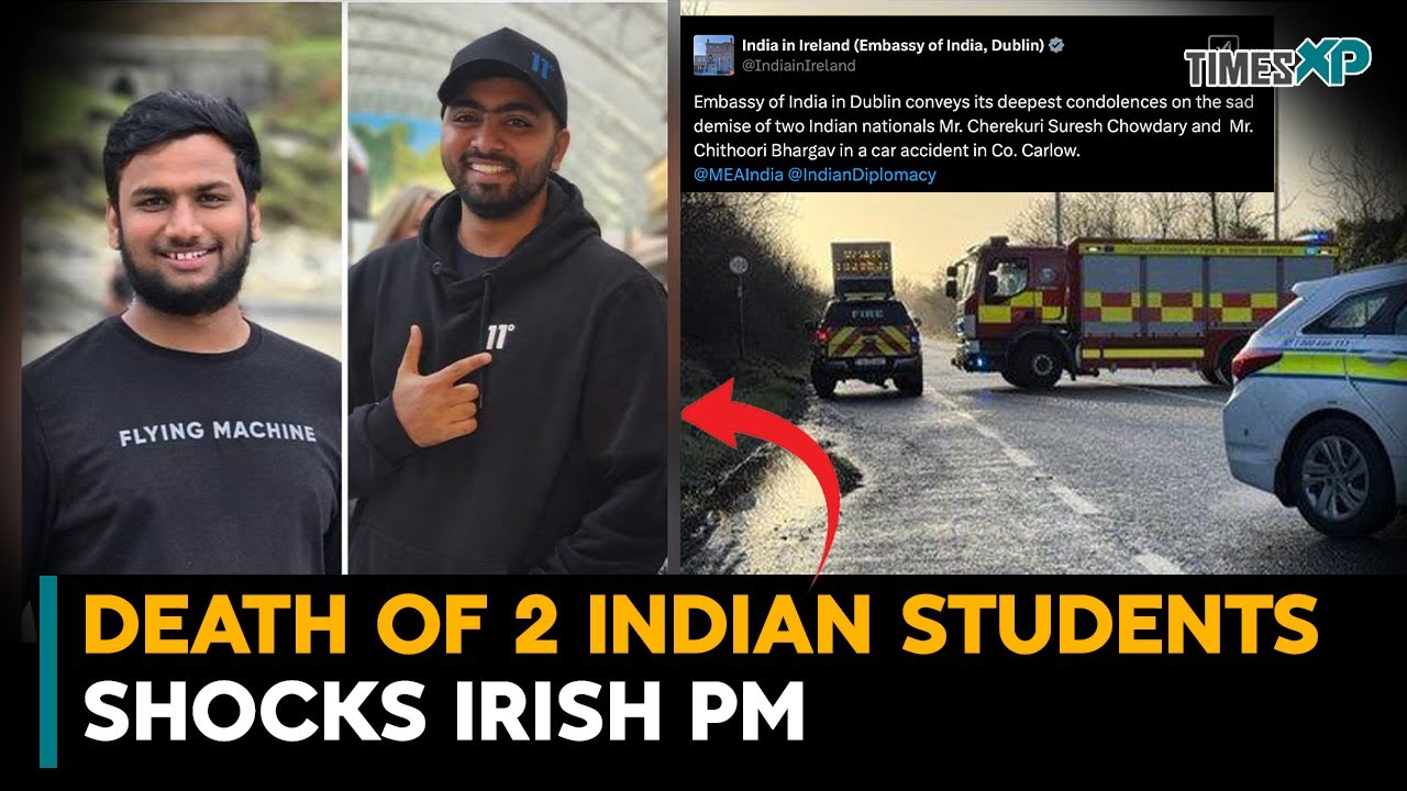2 Indian students killed in Ireland car crash - YouTube
