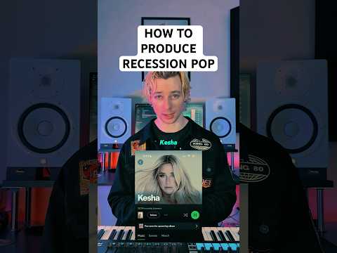 How to produce 2010s pop music like Kesha