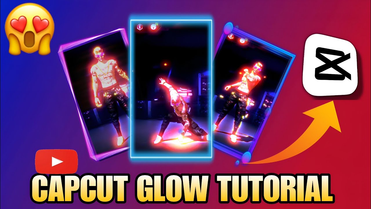 Make This Glow in Capcut // Any Colour Glow Tutorial 4K 🔥 - YouTube