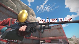 M249 FROM A GOLDEN EGG - Rust Easter Event Solo