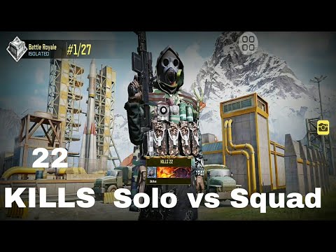 agressive gameplay solo vs squad 22 Kills Call of duty mobile #jackas # ...