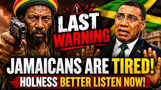 JAMAICA ERUPTS! 🇯🇲 Rasta Man's FINAL Warning to Holness! 😱 | JAMAICA PM IN TROUBLE! #jamaica 