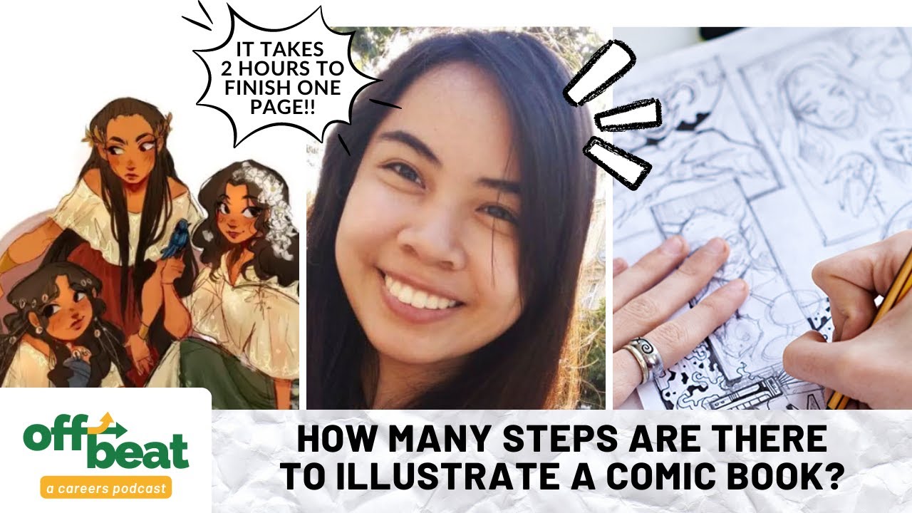 How Tori Tadiar creates a comic book | Project Offbeat Podcast