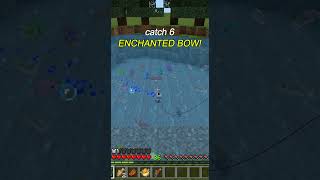 fishing finds in Minecraft pt1!! #minecraftshorts #minecraftfishing