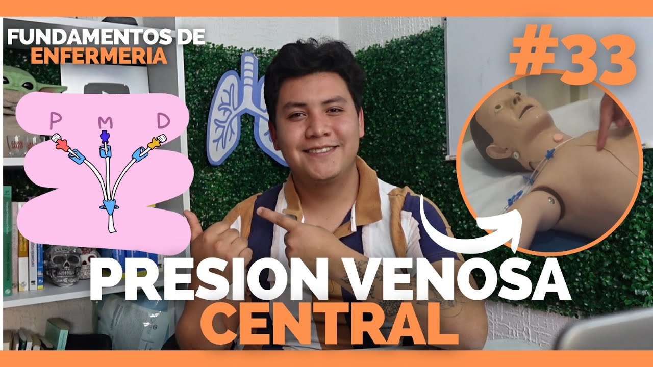 FUNDAMENTOS DE ENFERMERIA #33 ¿Como MEDIR la PRESION VENOSA CENTRAL