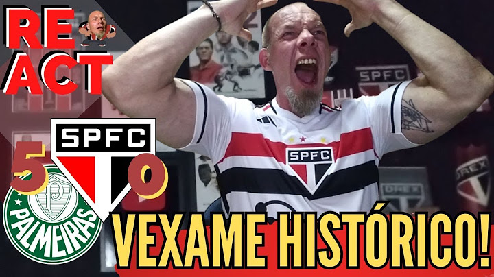 REACT! Palmeiras 5 x 0 São Paulo | VEXAME HUMILHAÇÃO E FALTA DE VERGONHA | Brasileirão 2023