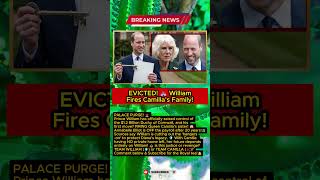 EVICTED! 🏰 William Fires Camilla’s Sister From The Royal Estate! 🚨😱