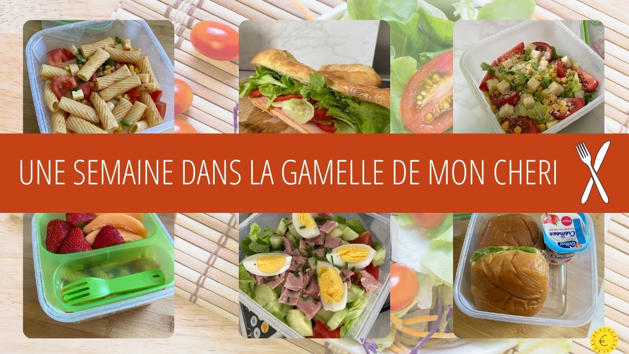 UNE SEMAINE DANS LA GAMELLE DE MON MARI I Emporter son déjeuner pour faire des économies