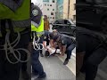 Police and propalestinian protesters clash at mit