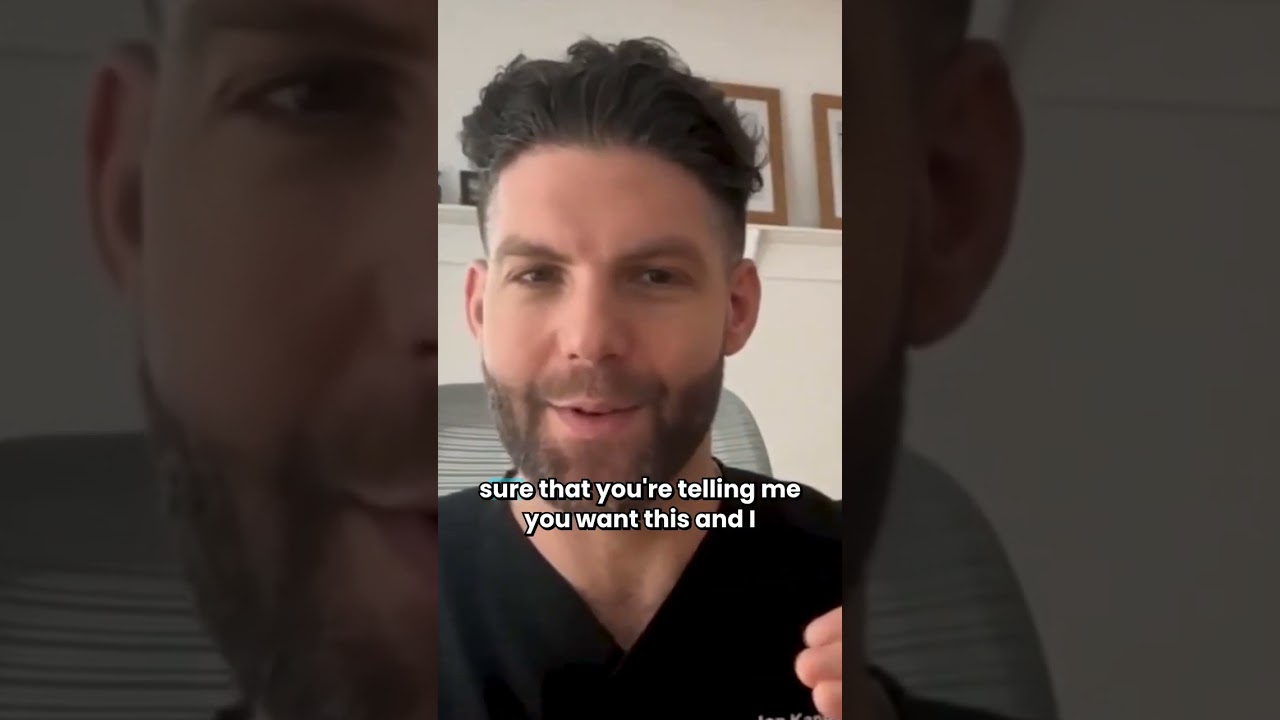 YouTube Short thumbnail for The truth about 'inspo pics' — how filtered photos wreck plastic surgery | Dr. Jonathan Kanevsky