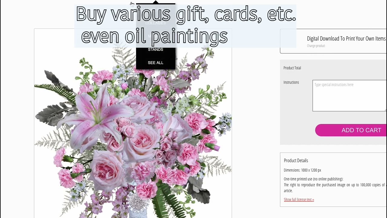 Enlarge Arrangements | Flower Architect Tutorial for Creating & Storing Enlargements (EN)