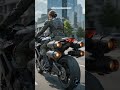 🏍️ When a combat motorcycle becomes a flying machine.#FutureTech #MilitaryTech #FutureWeapons