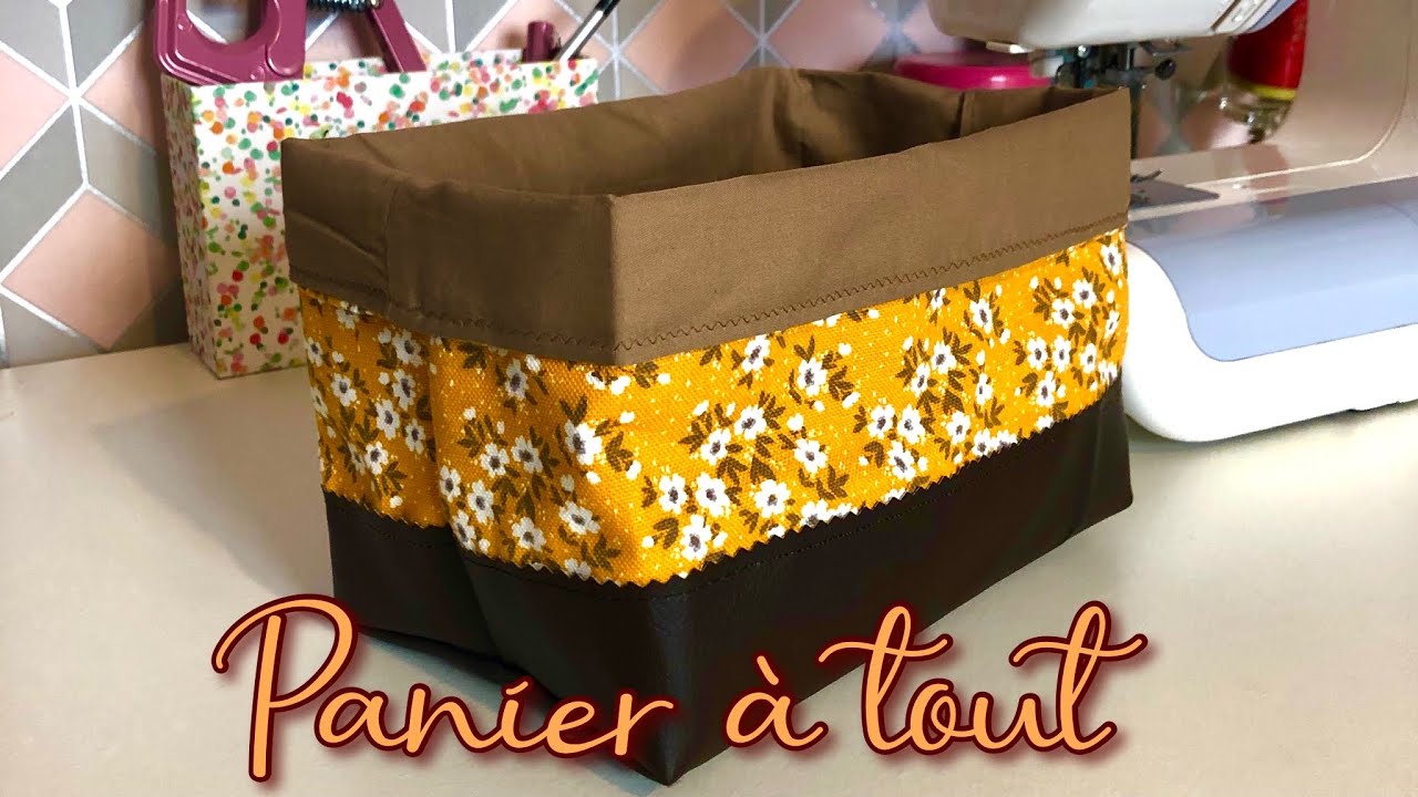 Tuto Petit Panier~Couture Stefellya