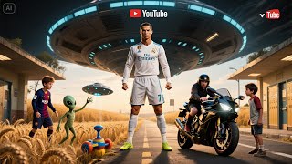 Messi and Ronaldo met on the court, on the road, in the field