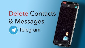 How To Delete Contacts & Messages From Telegram?