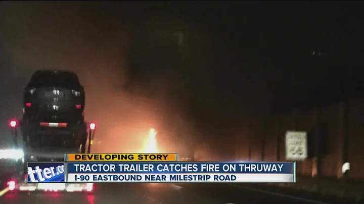 I-90 East re-opened at Exit 56 after fire