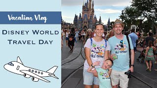 Disney World Travel Day & First Night at Magic Kingdom