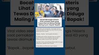Tangis Bocah Lihat Jenazah Ayah yang Tewas Diamuk Massa Imbas Diduga Curi Ayam di Bali: Bapak!