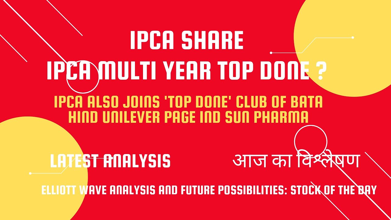 IPCA Lab share: Is Multi Year TOP in place ?