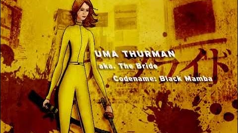 Kill Bill Animated Title Sequence