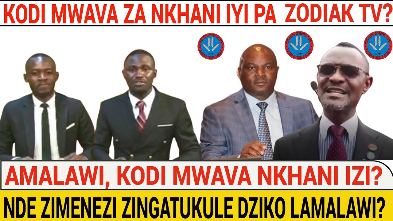ZOMWE WALANKHULA BEN PHIRI NDI JAPPIE MHANGO ZIDZETSA CHIOPSEZO KU MTUNDU WA MALAWI