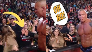 Young Girl IGNORES Randy Orton's fist bump🤣