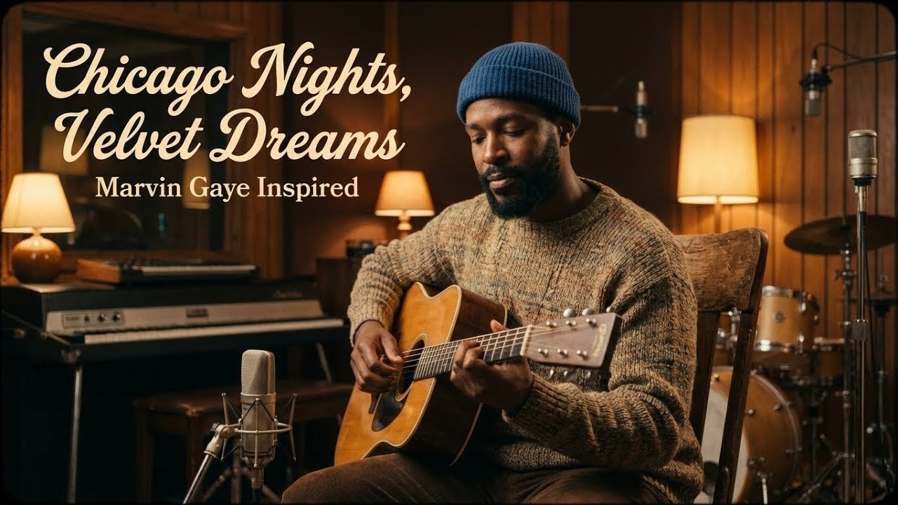 Chicago Soul – Marvin Gaye Inspired 1970s Soul – Chicago Nights, Velvet Dreams [Unreleased Album]