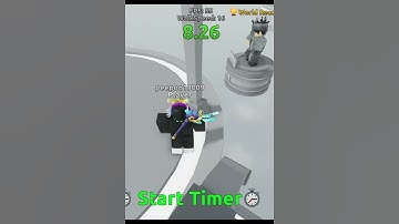 I BEAT THE ADVANCED OBBY WORLD RECORD IN #timerunnersroblox