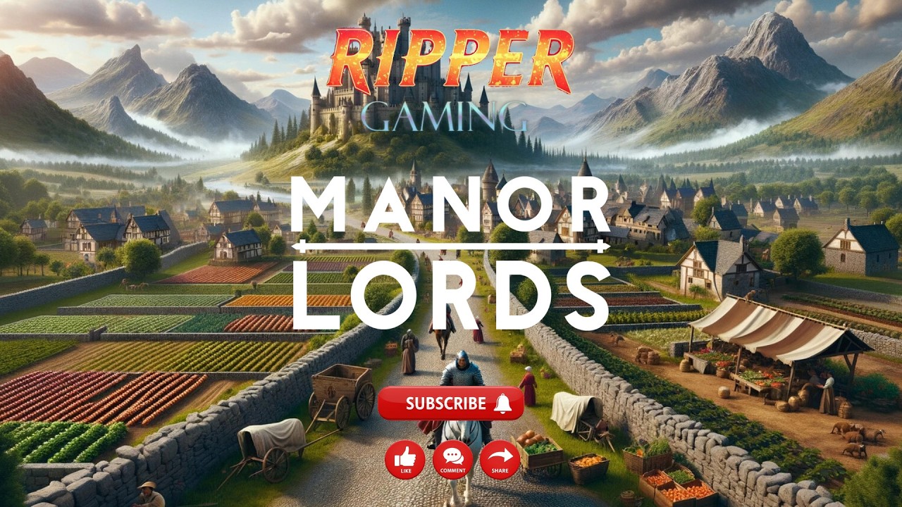 Manor Lords Is Incredible | Realistic Medieval City Building Begins (Episode 1)