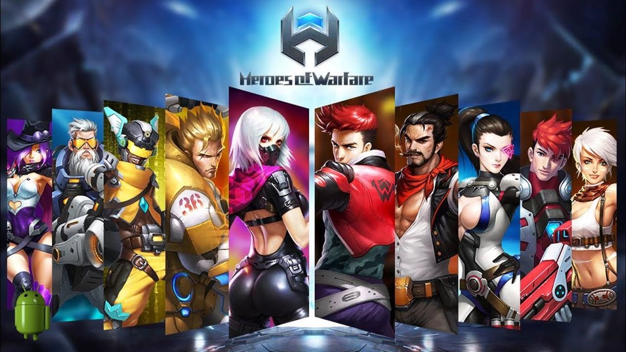 Heroes of Warfare (EN) 플레이영상 모바일 FPS 액션 게임 - YouTube