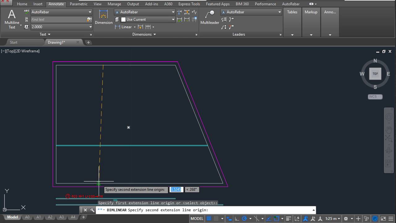 AutoRebar - Short video tutorial 15. variable Marks