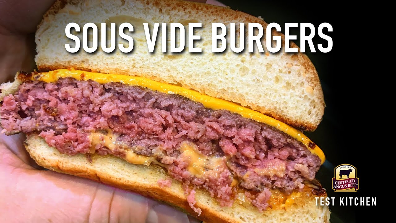 How to Sous Vide Burgers YouTube