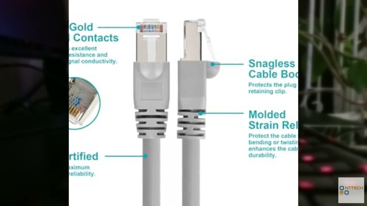 Review - Monoprice 14FT 24AWG Cat5e 350MHz STP Ethernet Bare Copper Network Cable - Gray