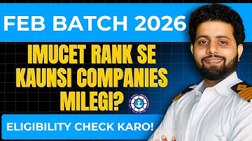 Feb Batch 2026 Sponsorship Companies - Merchant Navy