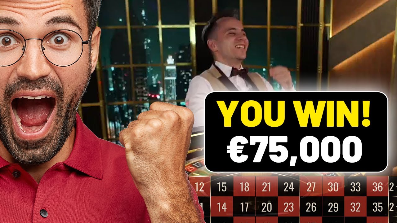 HIGH ROLLER ROULETTE – €30,000 BETS AND FUN WITH THE DEALER!